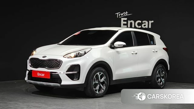 Kia Sportage The Bold 2021 Белый из Кореи