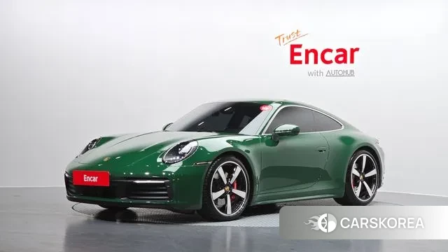 Porsche 911(992) 2024 Зеленый из Кореи