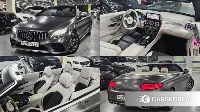 Mercedes-Benz C-Class W205 2019 Серый из Кореи