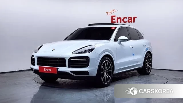 Porsche Cayenne (PO536) 2021 Белый из Кореи