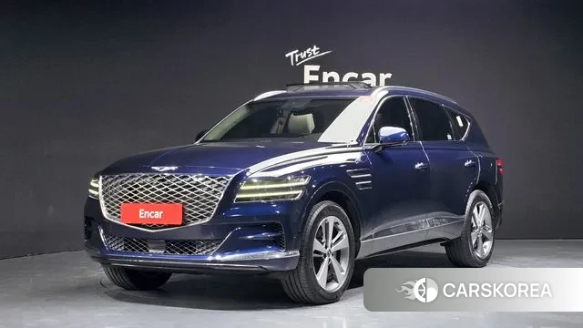 Genesis GV80 2021 Синий из Кореи