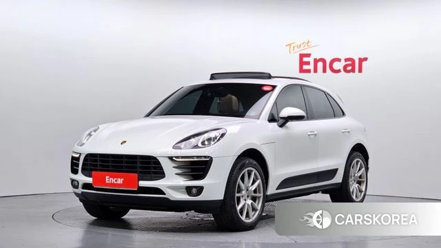 Porsche Macan 2018 Белый из Кореи