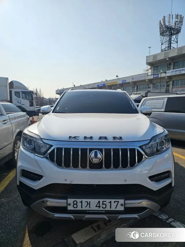 Ssangyong Rexton Sports Cannes 2020 Белый из Кореи