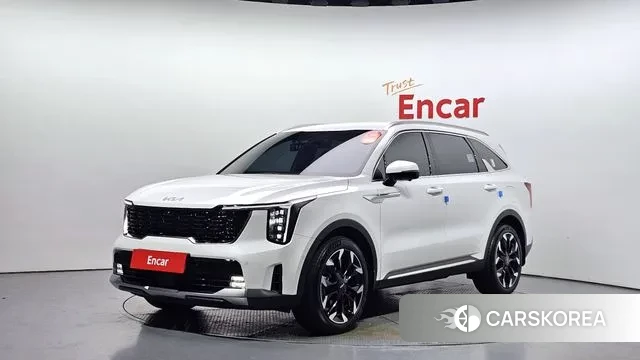 Kia The New Sorento 4th Generation 2023 Белый из Кореи