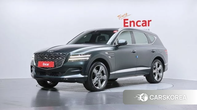 Genesis GV80 2022 Темно-зеленый из Кореи