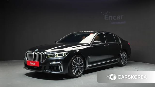 BMW 7 Series (G11) 2022 Черный из Кореи