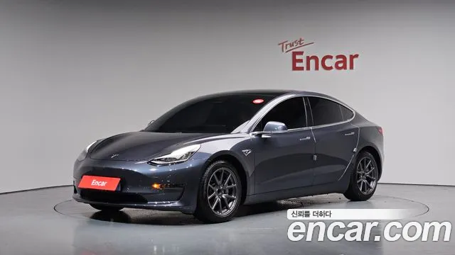 Tesla Model 3 2020 Черный из Кореи
