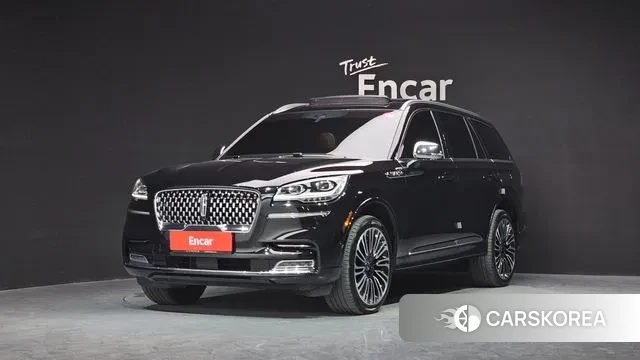 Lincoln Aviator 2nd generation 2021 Черный из Кореи
