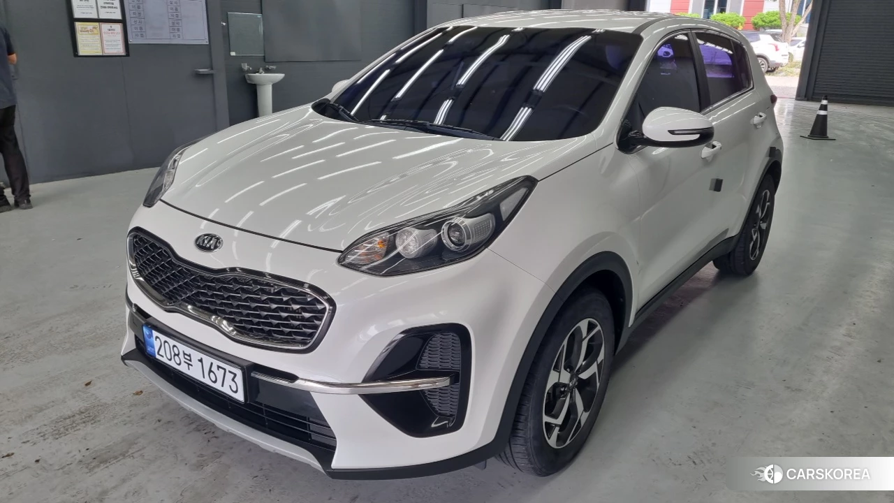 Kia Sportage The Bold 2019 Белый из Кореи