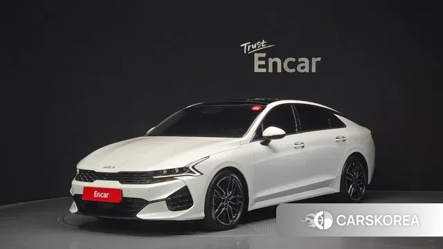 Kia K5 3rd generation 2022 Белый из Кореи