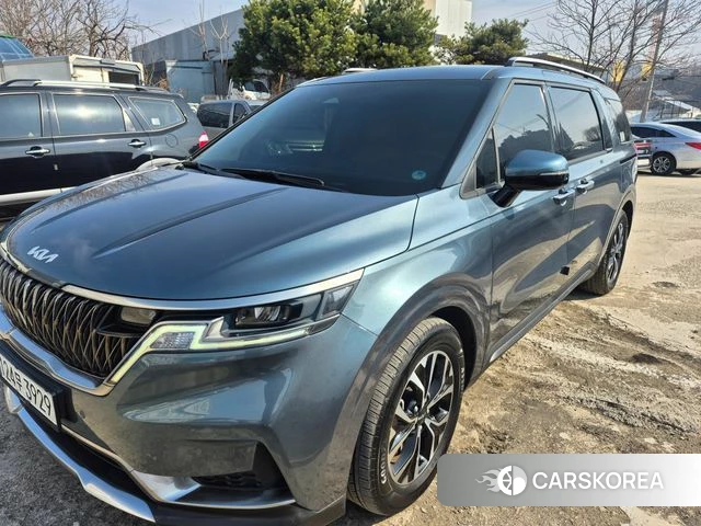 Kia Carnival 4th generation 2022 Синий нефрит из Кореи