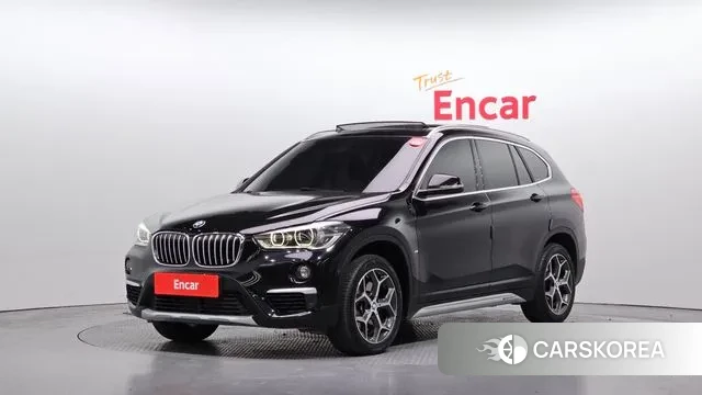 BMW X1 (F48) 2018 Черный из Кореи