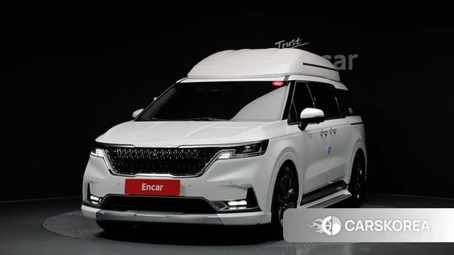 Kia Carnival 4th generation 2021 Белый из Кореи