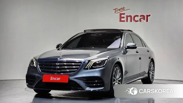 Mercedes-Benz S-Class W222 2018 Серый из Кореи