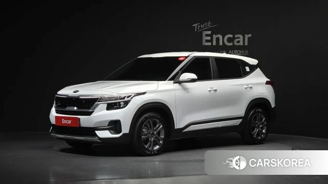 Kia Seltos 2021 Белый из Кореи