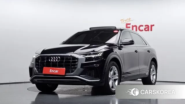 Audi Q8 (4M) 2021 Черный из Кореи