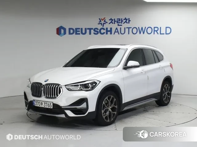 BMW X1 (F48) 2021 Белый из Кореи