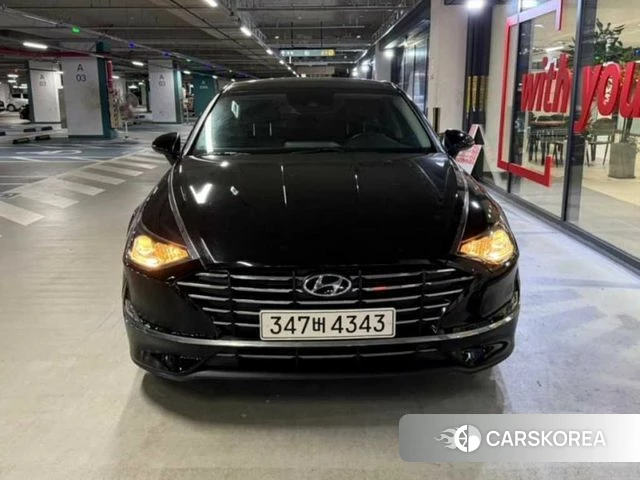 Hyundai Sonata (DN8) 2021 Черный из Кореи