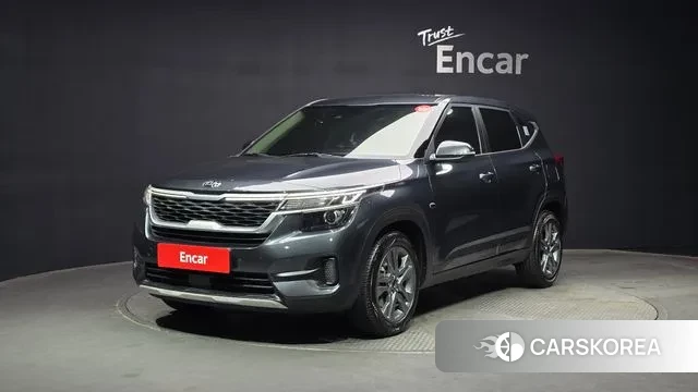 Kia Seltos 2019 Серый из Кореи