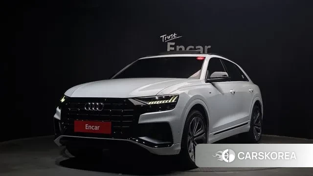 Audi Q8 (4M) 2023 Белый из Кореи