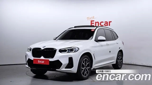 BMW X3 (G01) 2022 Белый из Кореи