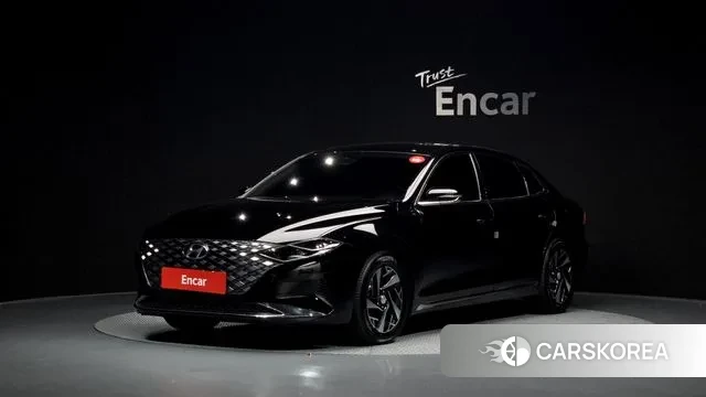 Hyundai The New Grandeur IG Hybrid 2021 Черный из Кореи