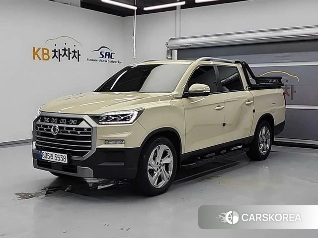 Ssangyong The New Rexton Sports Cannes 2023 Жемчужный цвет из Кореи