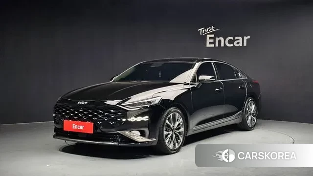 Kia K8 2021 Черный из Кореи