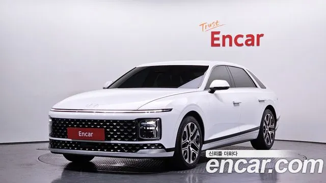 Hyundai Grandeur Hybrid (GN7) 2024 Белый из Кореи