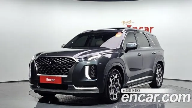 Hyundai Palisade 2021 Серый из Кореи