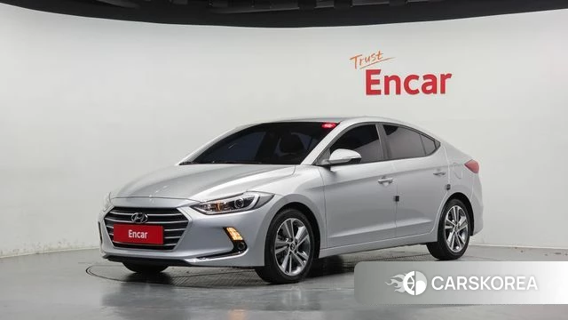 Hyundai Avante AD 2018 Серебряный из Кореи