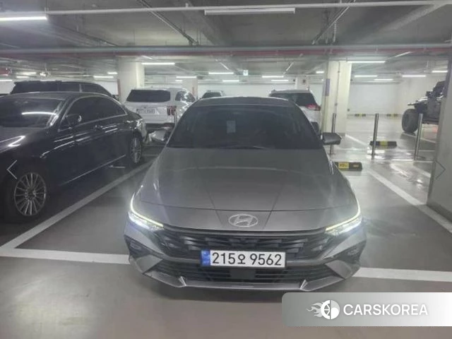 Hyundai The New Avante (CN7) 2023 Серебристо-серый из Кореи