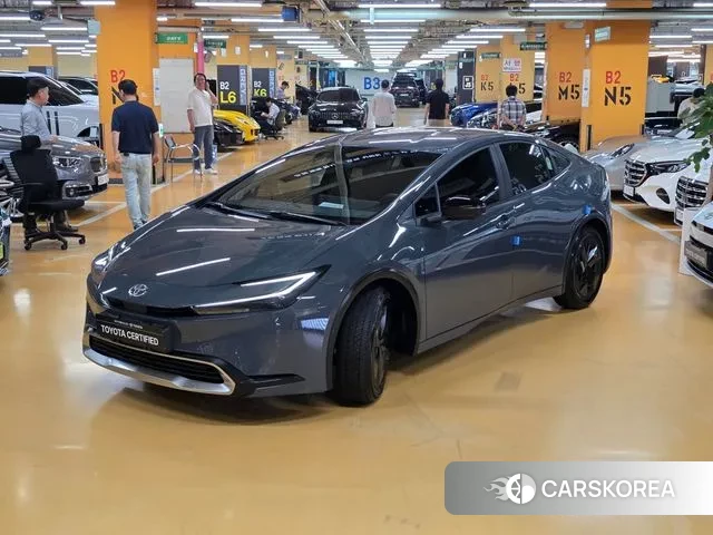 Toyota Prius 5th Generation 2023 Серый из Кореи