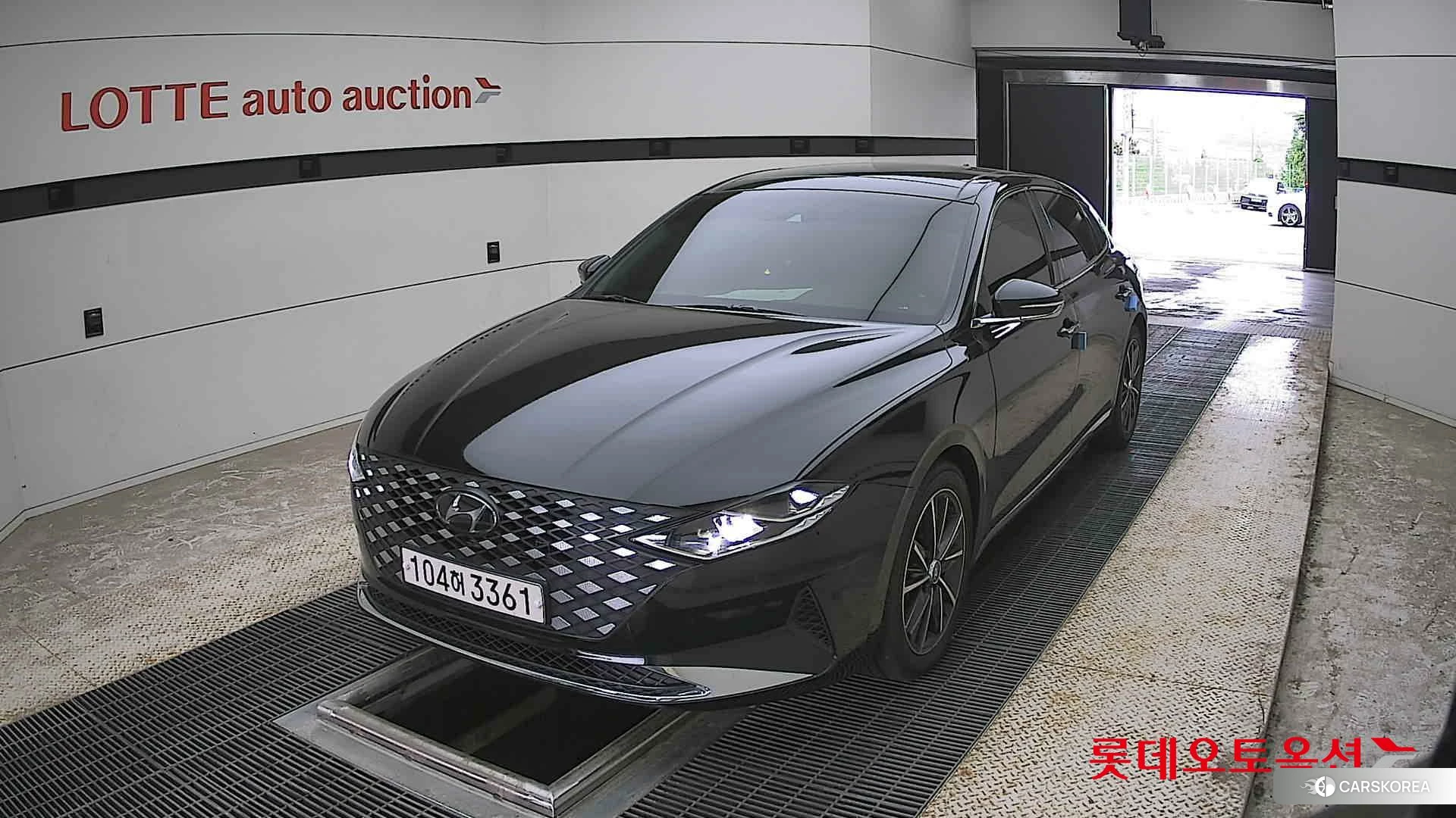 Hyundai Grandeur 2020 Midnight Black из Кореи