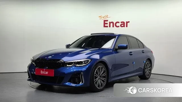 BMW 3 Series (G20) 2021 Синий из Кореи