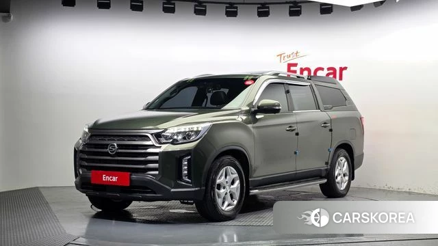 Ssangyong The New Rexton Sport 2021 Светло-зеленый из Кореи