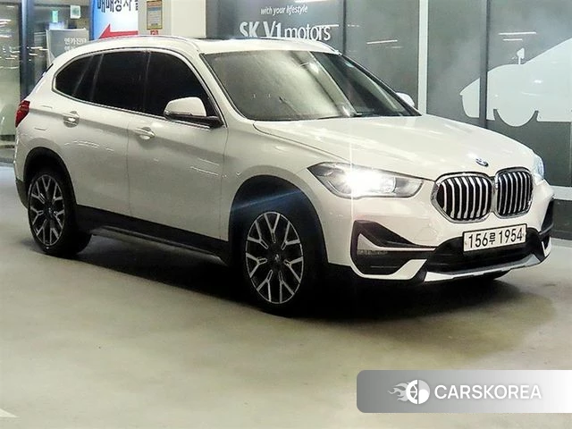BMW X1 (F48) 2022 Белый из Кореи