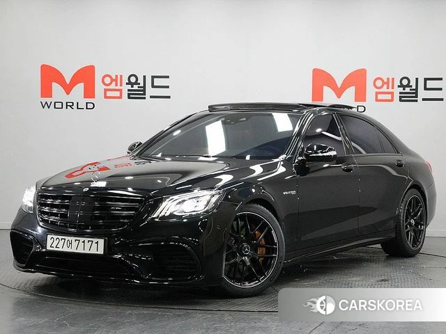 Mercedes-Benz S-Class W222 2019 Черный из Кореи