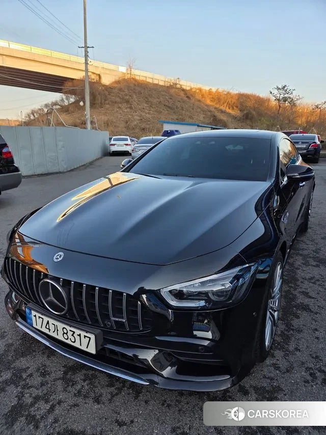 Mercedes-Benz AMG GT 2021 Черный из Кореи
