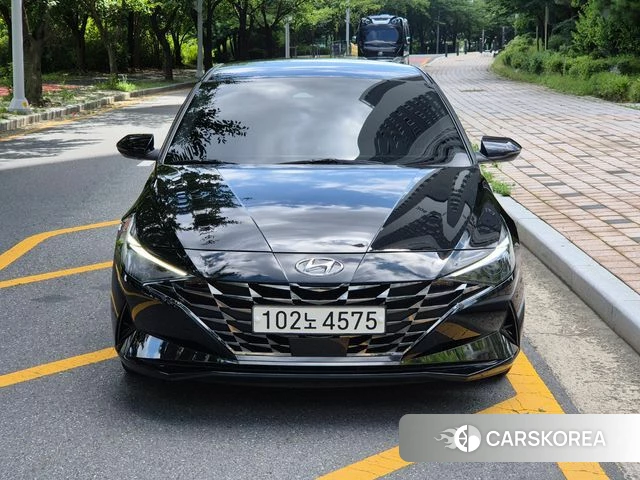 Hyundai Avante (CN7) 2020 Черный из Кореи