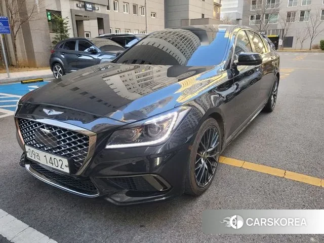 Genesis G80 2018 Черный из Кореи