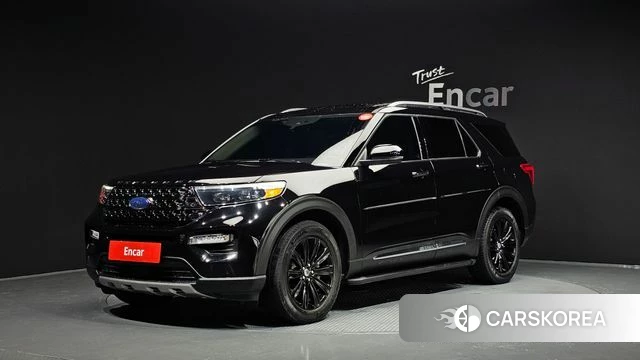 Ford Explorer 6th Generation 2022 Черный из Кореи