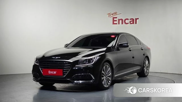 Genesis G80 2018 Черный из Кореи