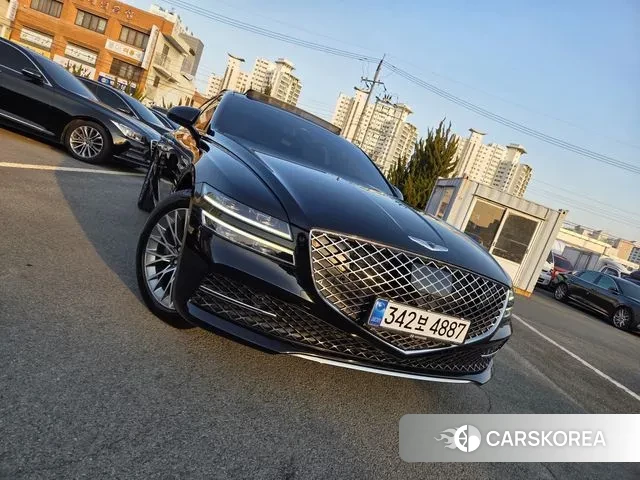 Genesis G80 (RG3) 2021 Черный из Кореи