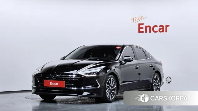 Hyundai Sonata (DN8) 2019 Черный из Кореи