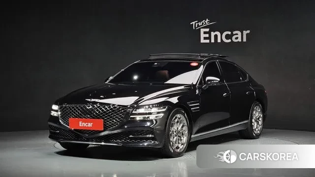 Genesis G80 (RG3) 2021 Черный из Кореи