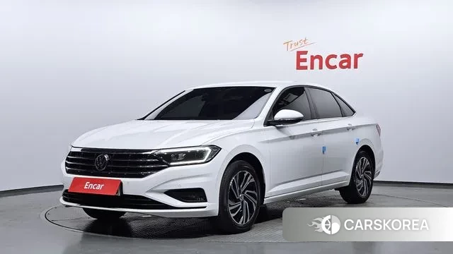 Volkswagen 7th Generation of Jetta 2021 Белый из Кореи