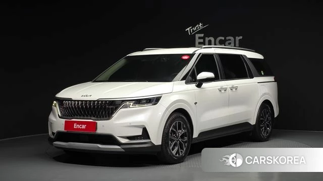 Kia Carnival 4th generation 2022 Белый из Кореи