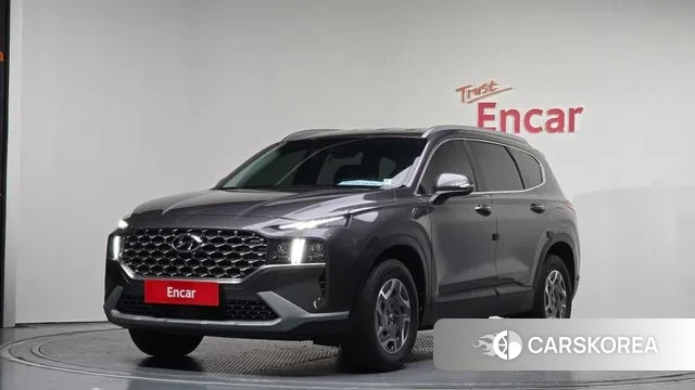 Hyundai The New Santa Fe 2023 Серый из Кореи