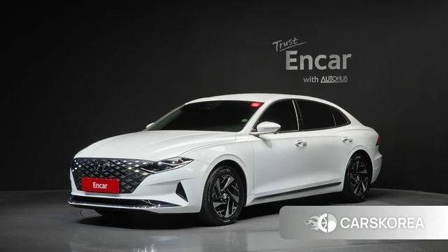 Hyundai The New Grandeur IG Hybrid 2022 Белый из Кореи